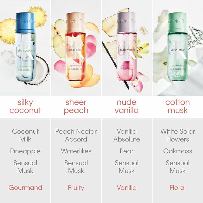 Calvin Klein CK Sheer Peach Body Mist 236 ml Calvin Klein CK Sheer Peach Body Mist 236 ml