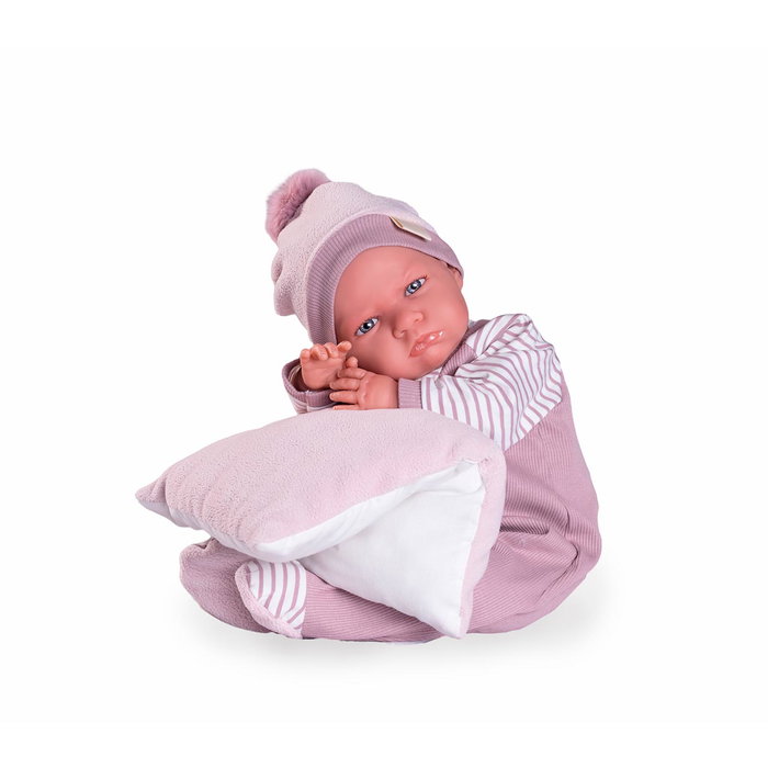 Muñecas Antonio Juan - Poupée Reborn Berta 'Mi Primer Reborn' de 52 cm avec pyjama, Poids Réaliste (1670g) - Réf. 81390