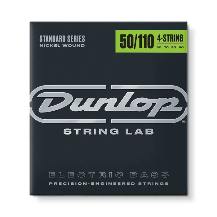 Dunlop Saiten Nickel Heavy 50-110 Pour Guitare Électrique Jeu de Cordes