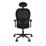 Piqueras y Crespo Chaise de Bureau avec Appui-tête Jorquera 3D036N1 Vert
