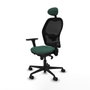 Piqueras y Crespo Chaise de Bureau avec Appui-tête Jorquera 3D036N1 Vert