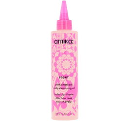 Amika Reset Pink Huile nettoyante pour le cuir chevelu 200 ml