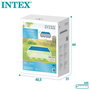 Intex - Couverture solaire pour piscine rectangulaire autoportante, 488 x 244 cm, en PVC