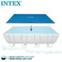 Intex - Couverture solaire pour piscine rectangulaire autoportante, 488 x 244 cm, en PVC