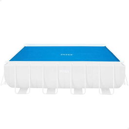 Intex - Couverture solaire pour piscine rectangulaire autoportante, 488 x 244 cm, en PVC