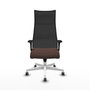Piqueras y Crespo Chaise de Bureau Albacete XL Brun foncé