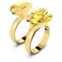 Swarovski Bague Lucent Dorée Taille 58