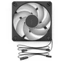 Fractal Design Dynamic 3 14 RGB - Pack de 3 ventilateurs 140 mm ARGB