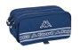 Kappa Basics Trio de boîtes de rangement Triple Big Kappa Basics "Marino" 21.5x10x8 cm en polyester 600D - Bleu marine