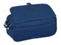 Kappa Basics Trio de boîtes de rangement Triple Big Kappa Basics "Marino" 21.5x10x8 cm en polyester 600D - Bleu marine