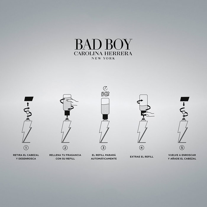 Carolina Herrera BAD BOY Eau de Toilette Recharge 200 ml