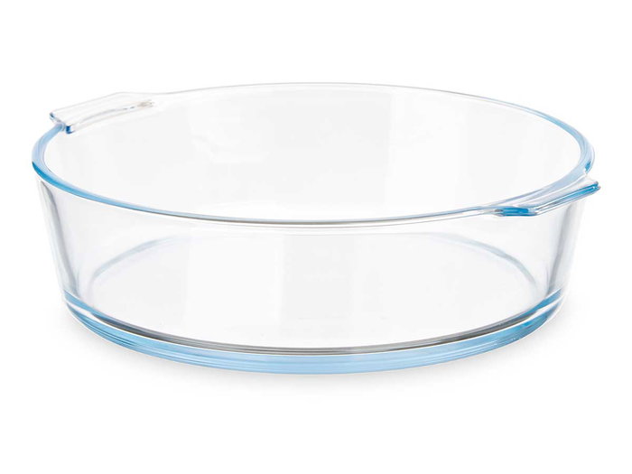 VIVALTO Plat rond en borosilicate avec anses 1,6 L VIVALTO Plat rond en borosilicate avec anses 1,6 L