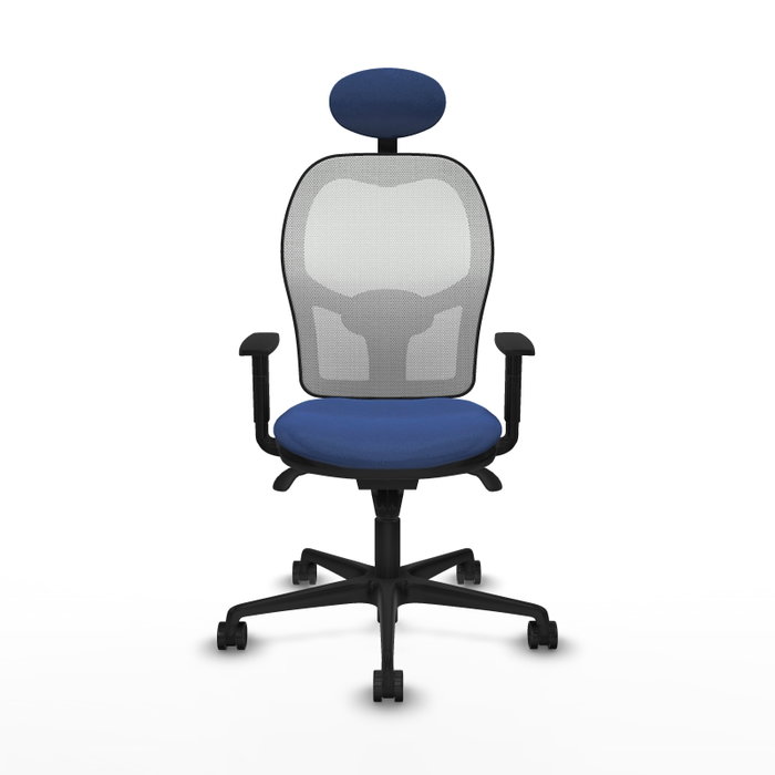 Piqueras y Crespo Chaise de Bureau Jorquera 1D036N1 Bleu Marine
