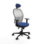 Piqueras y Crespo Chaise de Bureau Jorquera 1D036N1 Bleu Marine