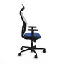 Chaise de Bureau avec Appui-tête Jorquera Piqueras y Crespo 1D036N1 Blue marine