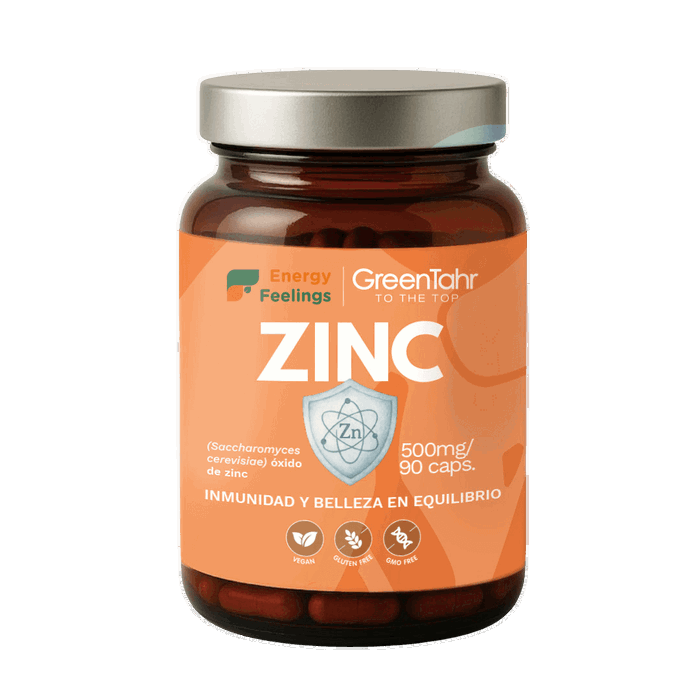 Energy Feelings Zinc Biodisponible 500mg, 120 comprimés Energy Feelings Zinc Biodisponible 500mg, 120 comprimés
