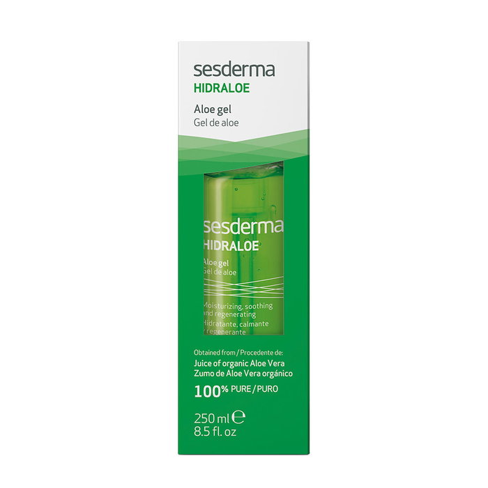 Sesderma Hidraloe Gel d'Aloe Vera 250 ml pour Tous Types de Peaux