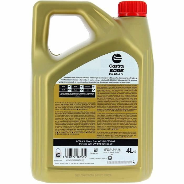 Castrol EDGE 0W-20 LL IV