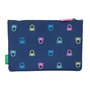 Trousse d'écolier Benetton Cool Blue marine 23 x 16 x 3 cm