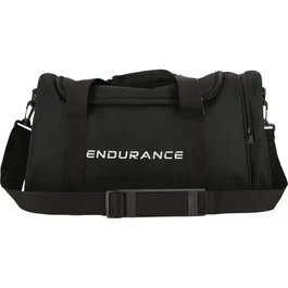 Endurance - Sac de Sport Lanakila 40L - 40 Litres - Noir - Polyester - Unisexe - Sangle Réglable et Poche Extérieure