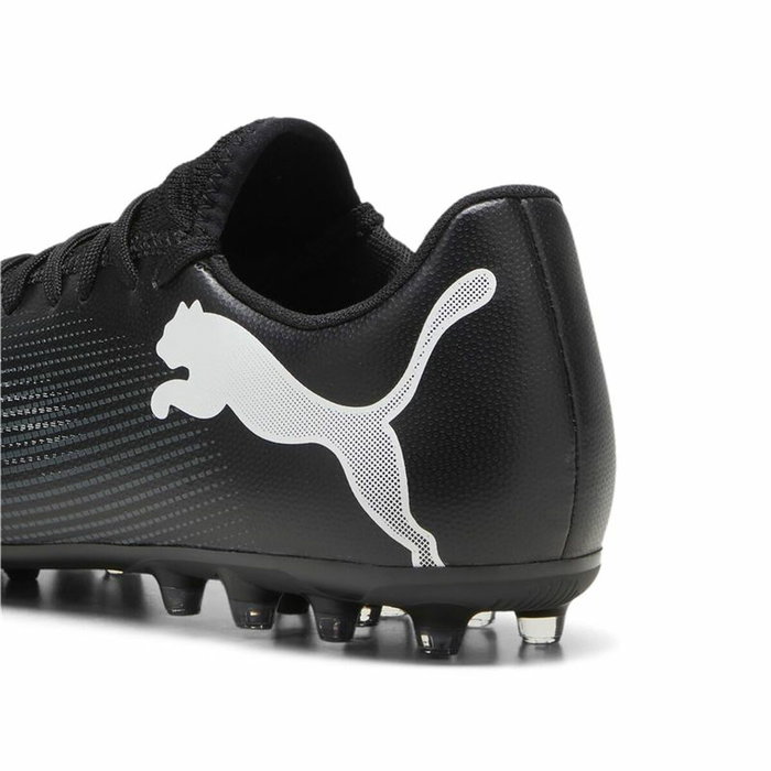 Chaussures de Football pour Adultes Puma Future 7 Match MG Blanc Noir
