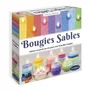 Kit Créatif Bougie Sable Sentosphere - Cire en sable coloré pour réaliser des bougies décoratives - À partir de 14 ans