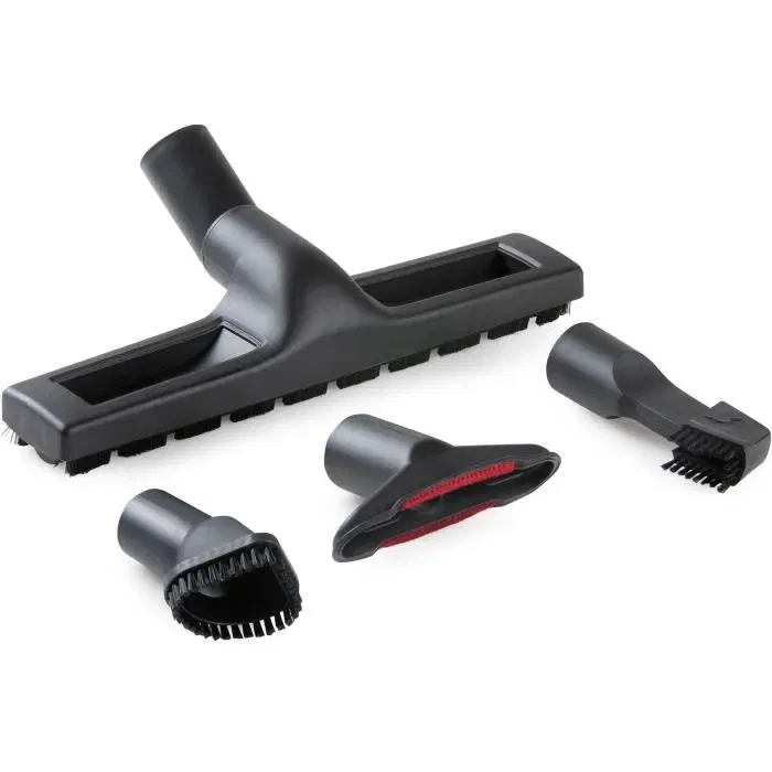 Domo DO7297S Aspirateur traîneau sans sac 700 W, filtre HEPA 13, capacité 2.5 L, 79 dB, design noir et or