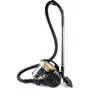 Domo DO7297S Aspirateur traîneau sans sac 700 W, filtre HEPA 13, capacité 2.5 L, 79 dB, design noir et or