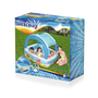 Bestway 52192 Piscine Gonflable Enfant avec Toile Amovible 140x140x114 cm +2 Ans Jardin
