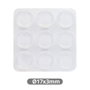 Hantums Pack de 9 gouttes protectrices adhésives 3mm Ø17mm
