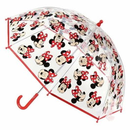 Cerdá Parapluie Bulle Minnie Mouse Rouge 45 cm