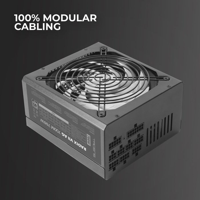 Bloc d’Alimentation Tacens Radix VII 80 Plus Silver 700 W