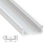 Profilé Aluminium Type D Brut 2,02m