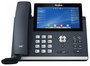 Yealink SIP-T48U - Téléphone IP professionnel avec écran tactile couleur 7" 800x480, ports USB, Bluetooth, Wi-Fi et audio HD - Compatible 3CX et Broadsoft