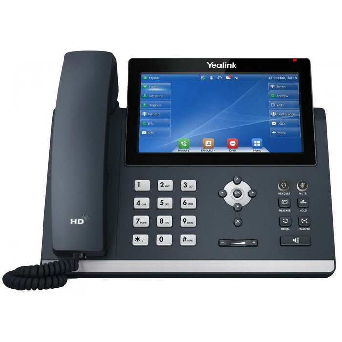Téléphone IP Yealink 1301204 Noir Gris Téléphone IP Yealink 1301204 Noir Gris