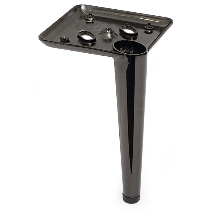 Q&Q Pied Métallique Birdie Finition Chrome Hauteur H150 pour Meubles et Structures