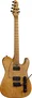 EKO Guitare Électrique Tero 601 Lignum, Natural, Corps en Aulne Massif, Manche Érable Torréfié, 2 Humbuckers, 22 Frettes