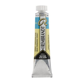 Rembrandt Aquarelle en tube Bleu Turquoise Cobalt 586, 20 ml