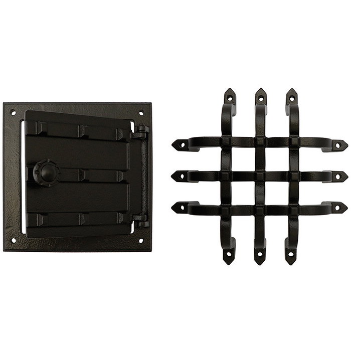 FORJA - Mirilla complète 502 en fer forgé noir - Peephole de porte de sécurité FORJA - Mirilla complète 502 en fer forgé noir - Peephole de porte de sécurité