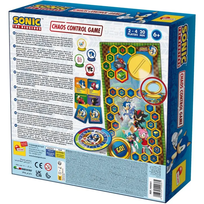 Lisciani Giochi Sonic Contrôle du Chaos