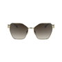 Longchamp LO180S-727 Lunettes de soleil Doré/Marron