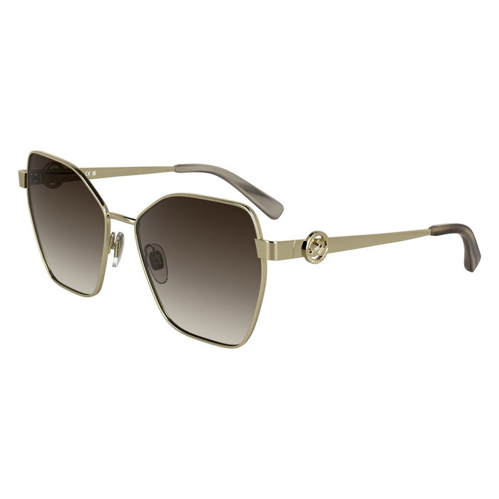 Longchamp LO180S-727 Lunettes de soleil Doré/Marron Longchamp LO180S-727 Lunettes de soleil Doré/Marron