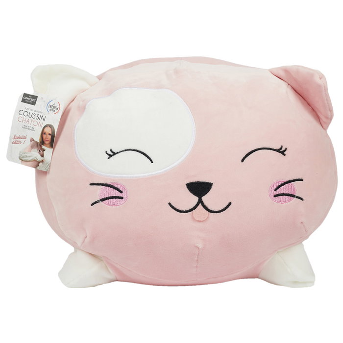 The Concept Factory Cojín Peluche Gato The Concept Factory Cojín Peluche Gato