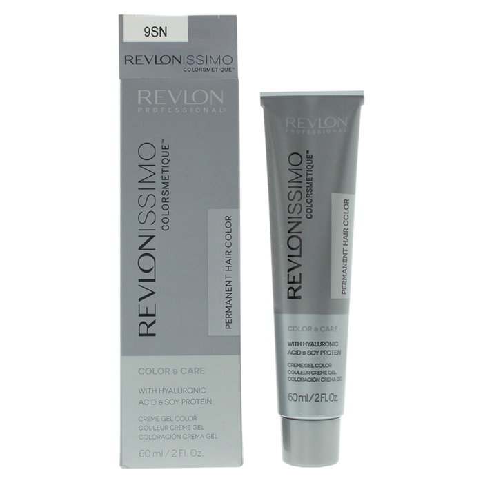 Revlon Revlonissimo Colorsmetique Teinture permanente pour cheveux 9SN Very Light Blonde 60 ml - Blonde très clair Revlon Revlonissimo Colorsmetique Teinture permanente pour cheveux 9SN Very Light Blonde 60 ml - Blonde très clair