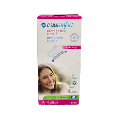 FARMACOMFORT Protège-slip Classic Coton 30 Unités FARMACOMFORT Protège-slip Classic Coton 30 Unités