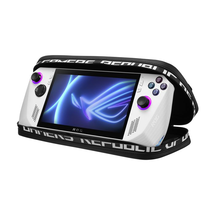 Asus Housse de transport avec support pour console portable ROG Ally - Etui de protection souple et compartiment pour cartes
