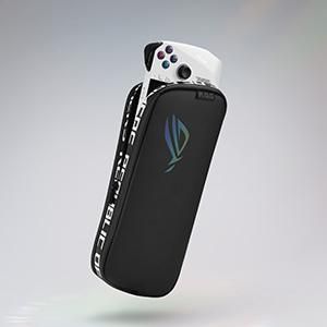 Asus Housse de transport avec support pour console portable ROG Ally - Etui de protection souple et compartiment pour cartes