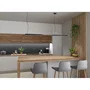 PINNE Aplique mural d'éclairage LED moderne 200 [SOL-TH.235] - Luminaire minimaliste pour salon, bureau ou couloir - Blanc, lumière chaude ou froide