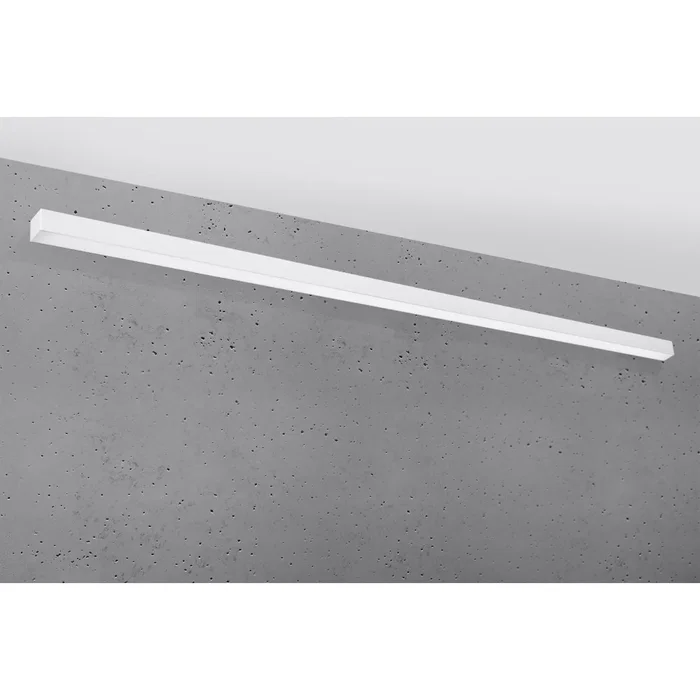 PINNE Aplique mural d'éclairage LED moderne 200 [SOL-TH.235] - Luminaire minimaliste pour salon, bureau ou couloir - Blanc, lumière chaude ou froide