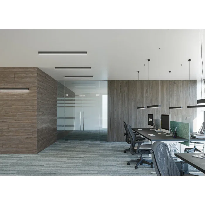 PINNE Aplique mural d'éclairage LED moderne 200 [SOL-TH.235] - Luminaire minimaliste pour salon, bureau ou couloir - Blanc, lumière chaude ou froide